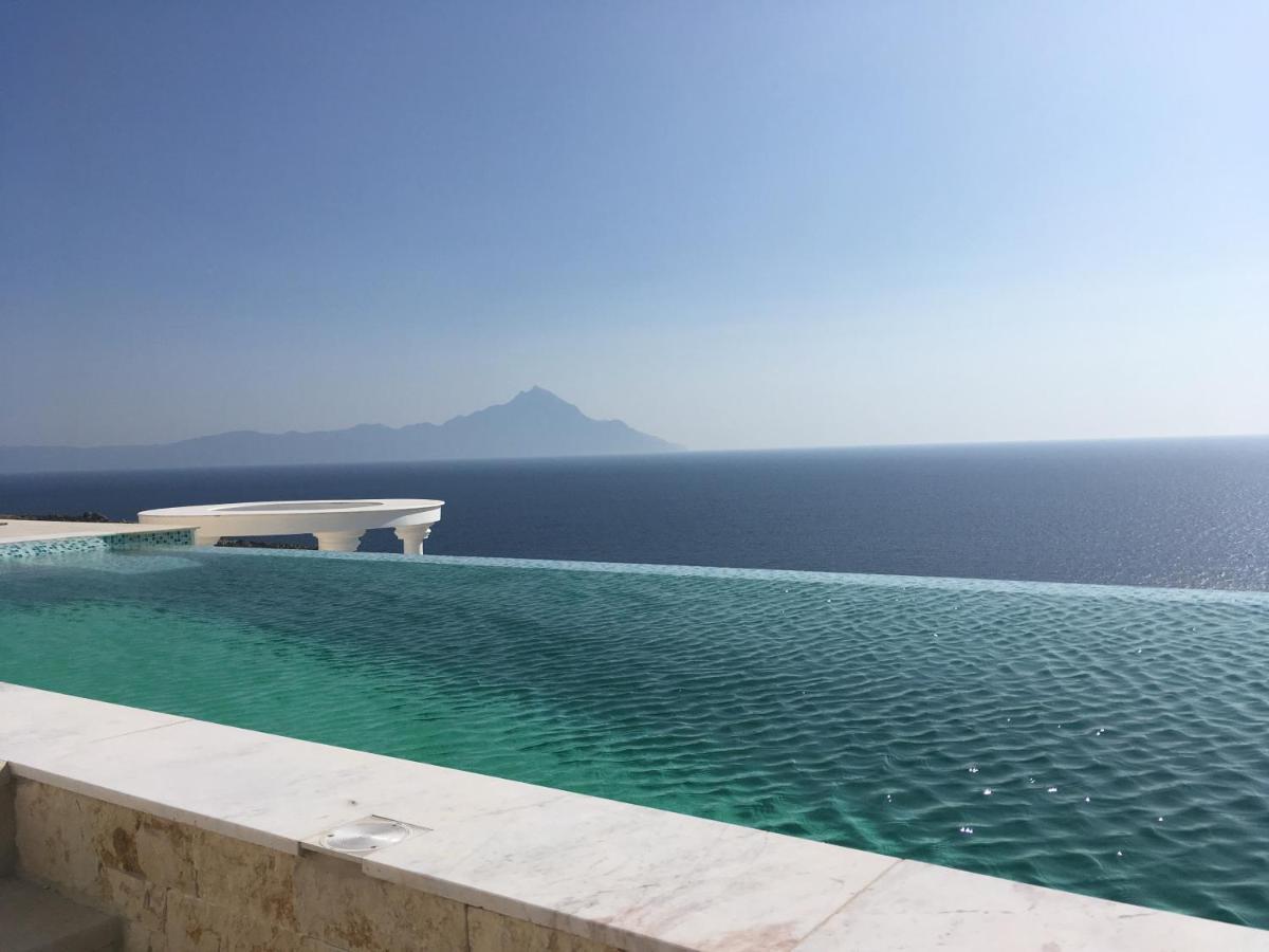 Villa Ulyana Kriaritsi - Athos Sea View & Spa Esterno foto