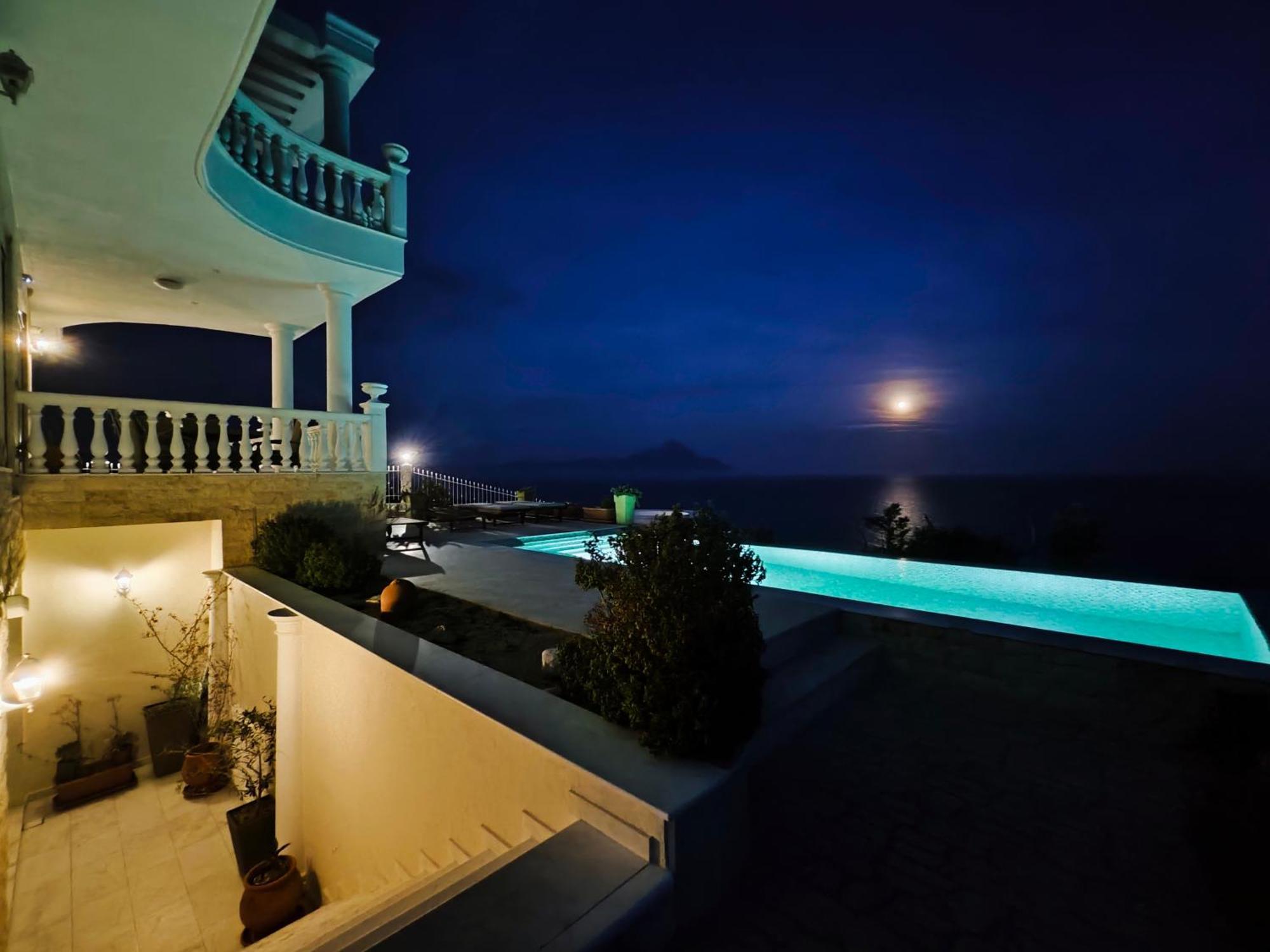 Villa Ulyana Kriaritsi - Athos Sea View & Spa Esterno foto