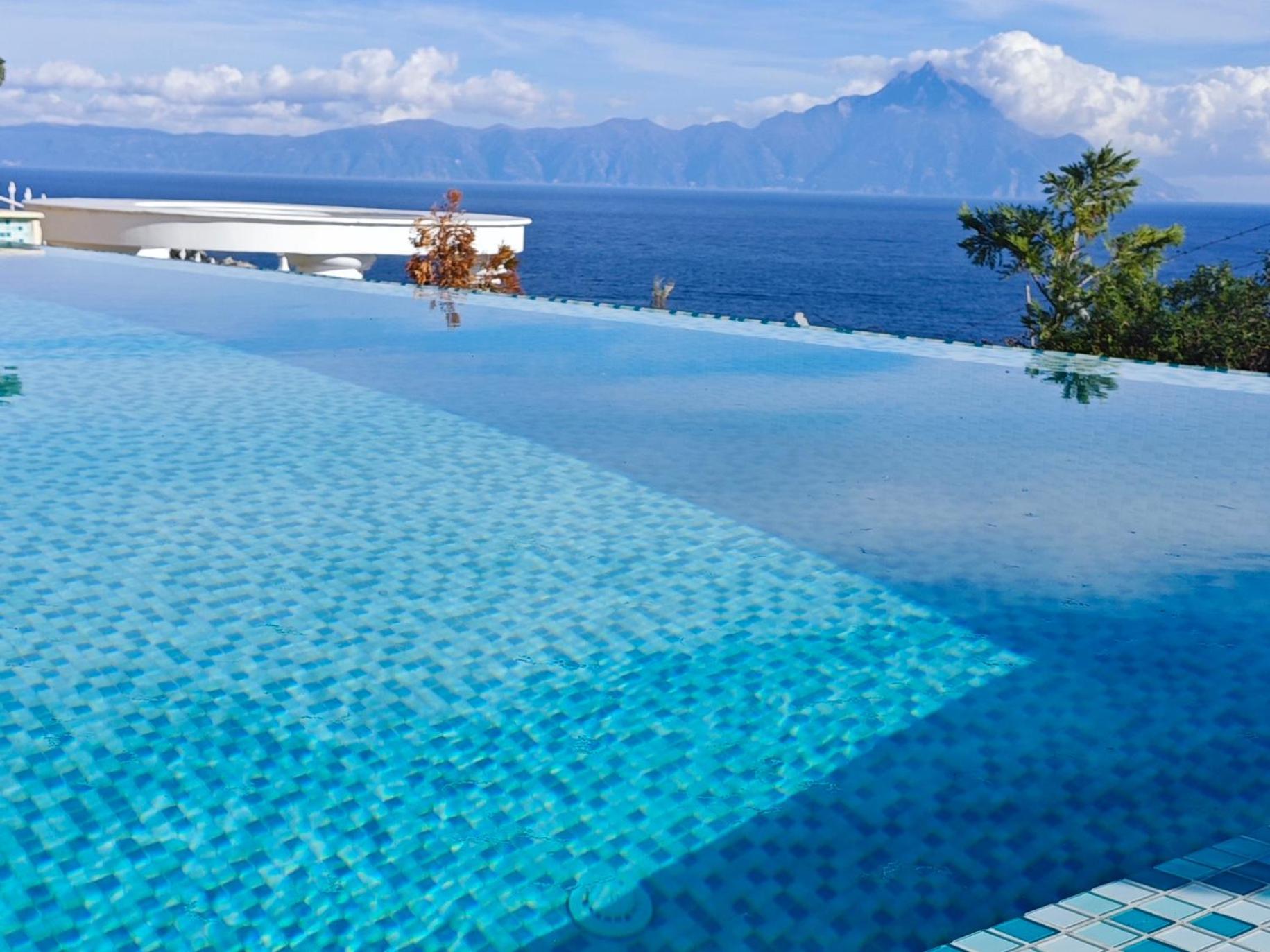 Villa Ulyana Kriaritsi - Athos Sea View & Spa Esterno foto