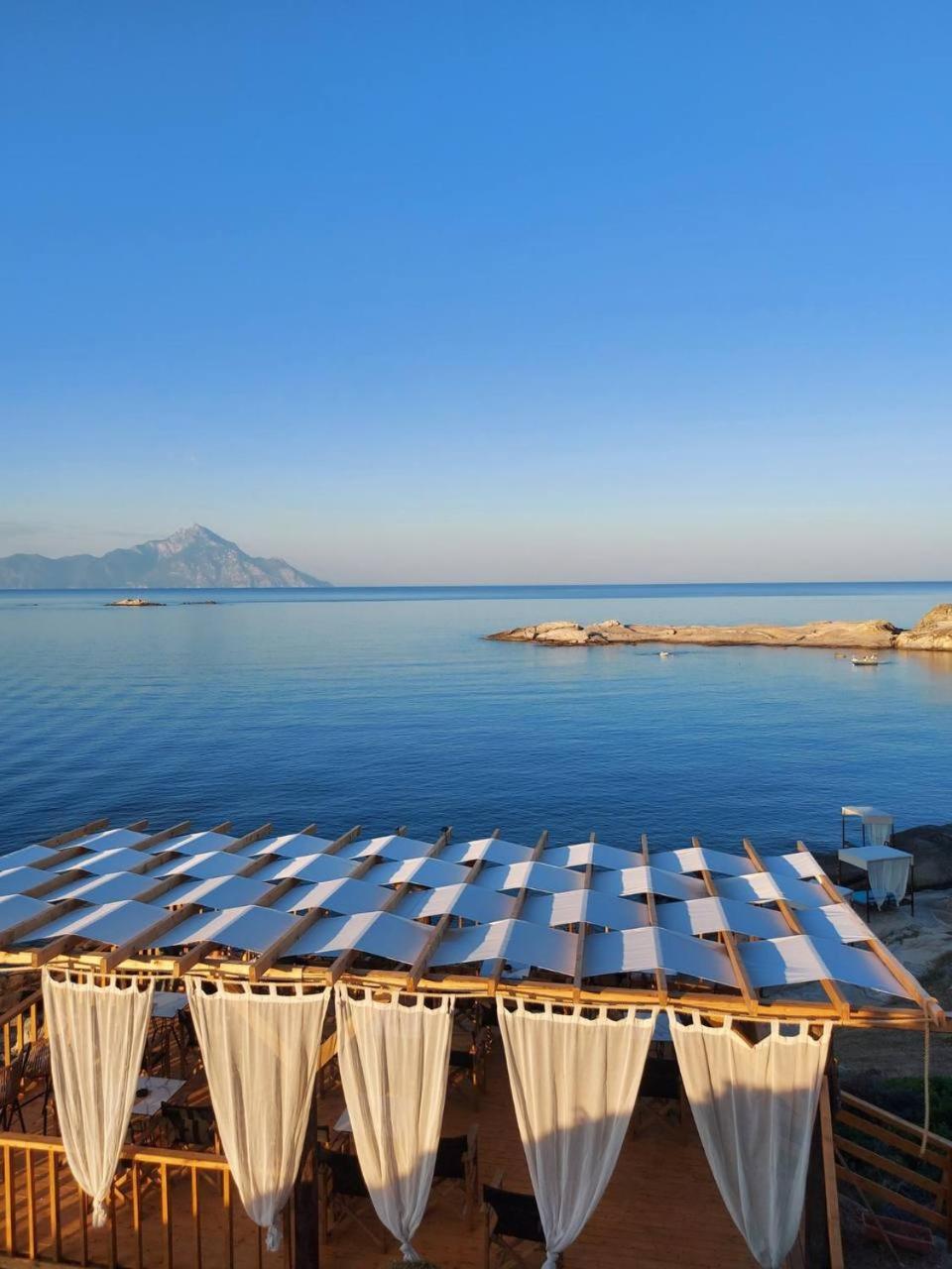 Villa Ulyana Kriaritsi - Athos Sea View & Spa Esterno foto