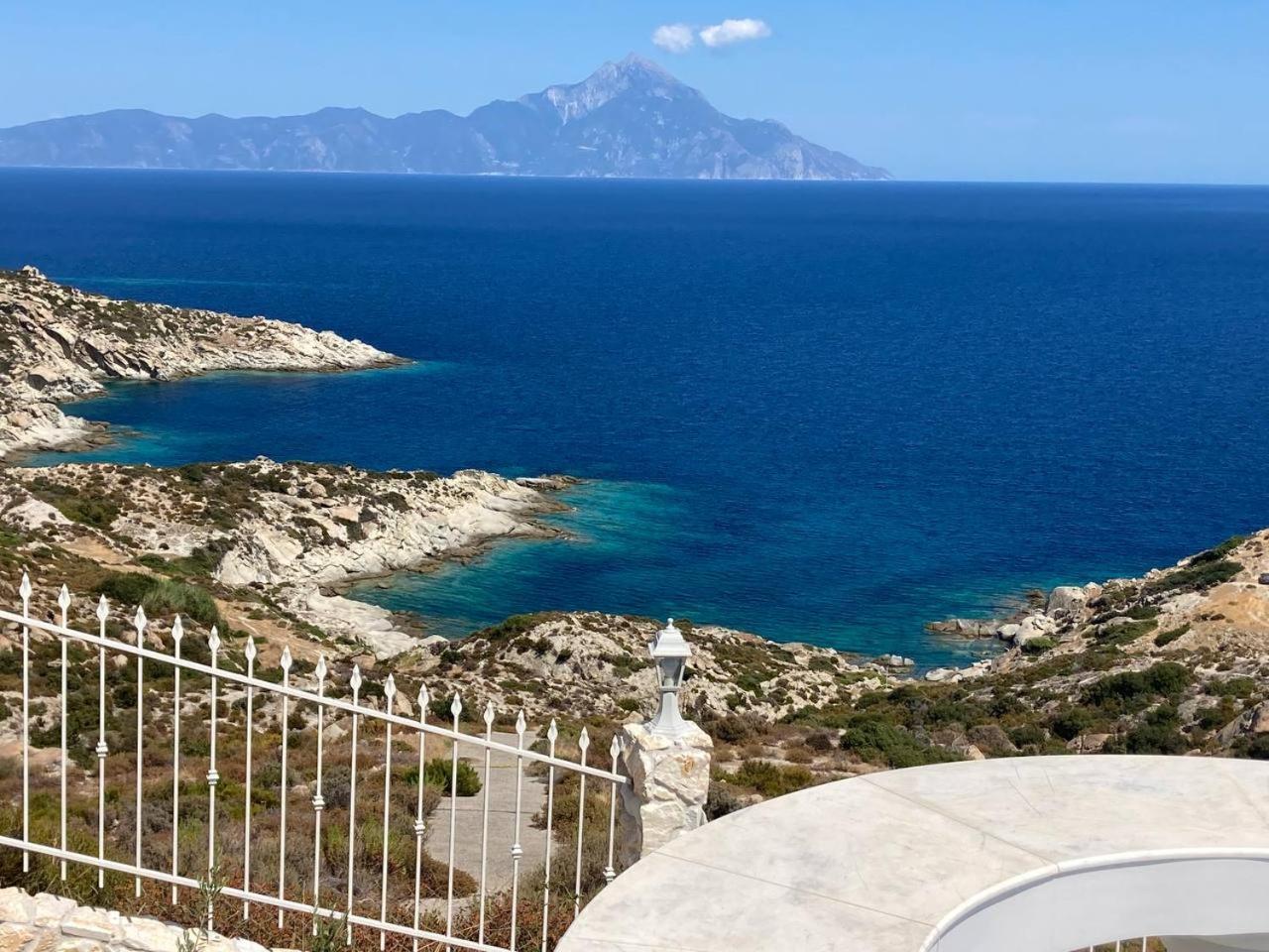 Villa Ulyana Kriaritsi - Athos Sea View & Spa Esterno foto
