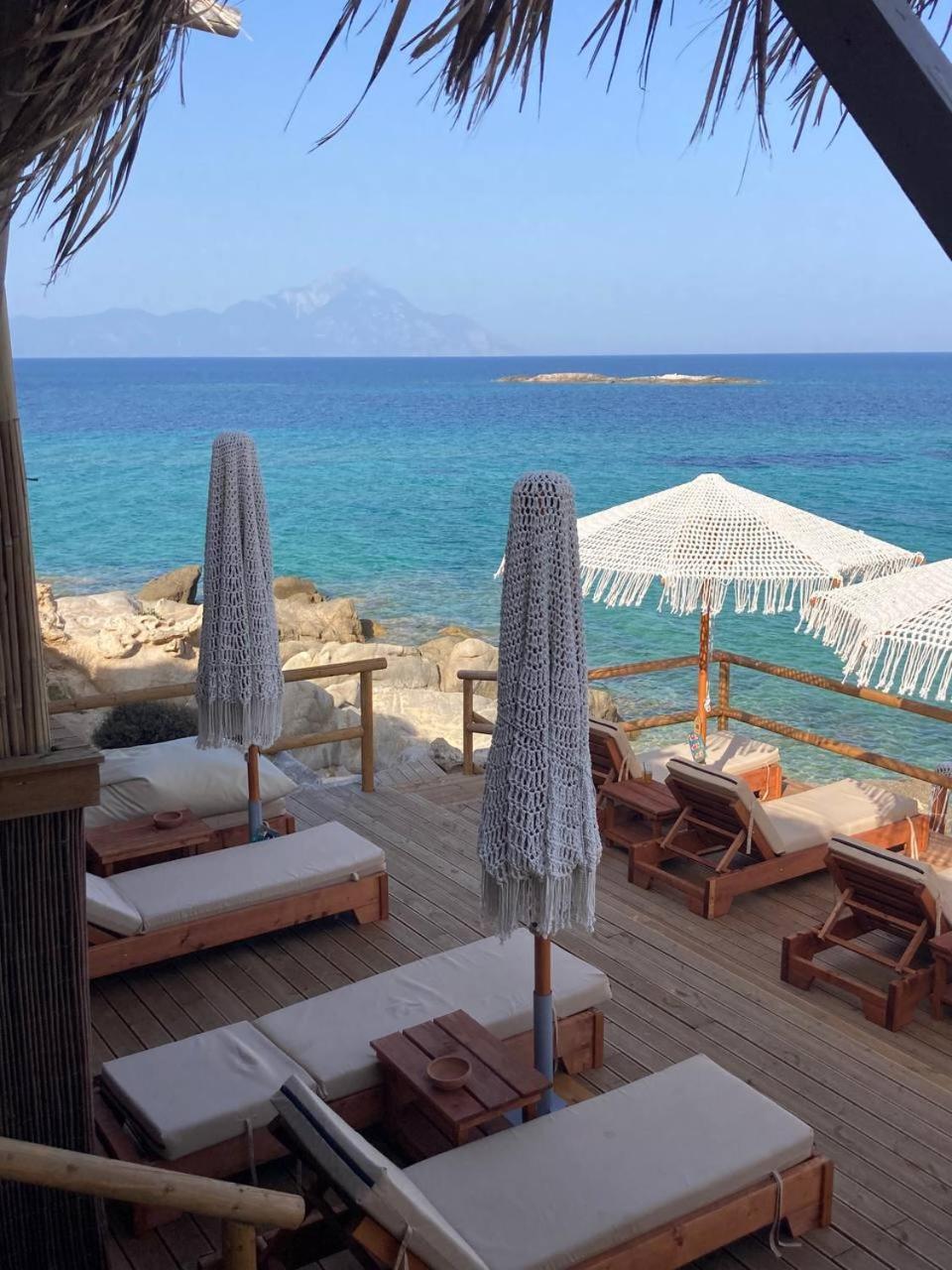 Villa Ulyana Kriaritsi - Athos Sea View & Spa Esterno foto