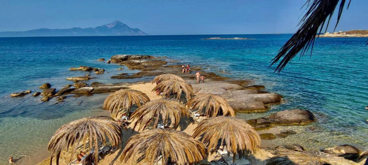 Villa Ulyana Kriaritsi - Athos Sea View & Spa Esterno foto
