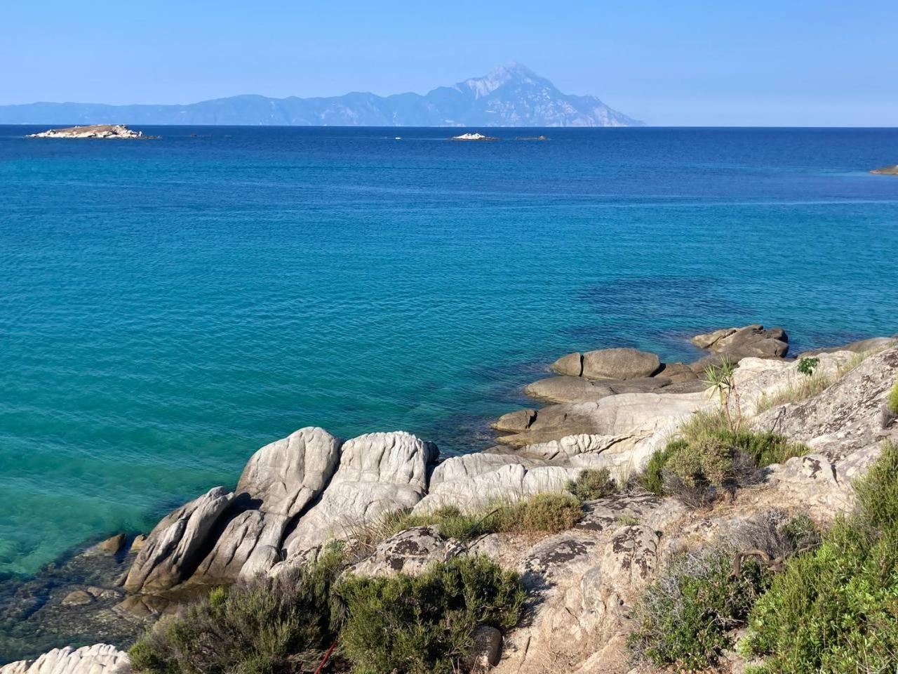Villa Ulyana Kriaritsi - Athos Sea View & Spa Esterno foto